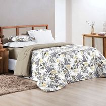 Edredom Dupla Face 2,40m x 2,20m Quality 01 Peça - Blossom