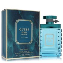 Perfume Masculino Guess Uomo Acqua Eau De Toilette 100 Ml