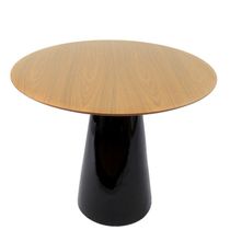 Mesa de Jantar Cone 90 cm Freijó Preto