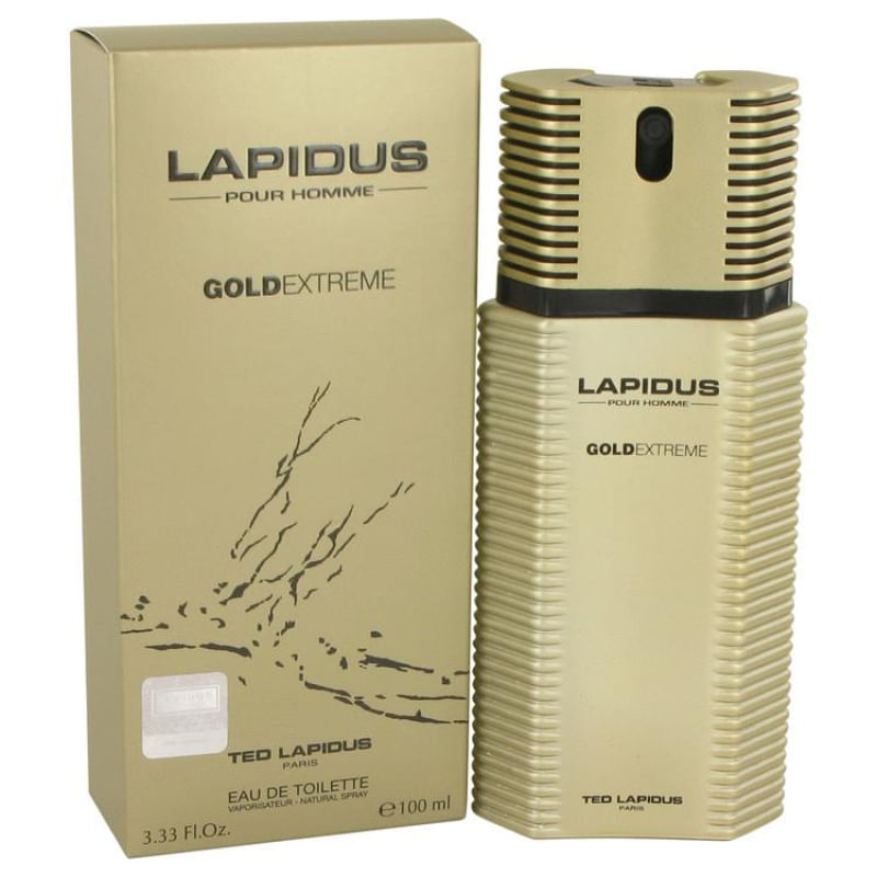 Perfume Masculino Gold Extreme Ted Lapidus 100 ML Eau De Toilette - Le ...