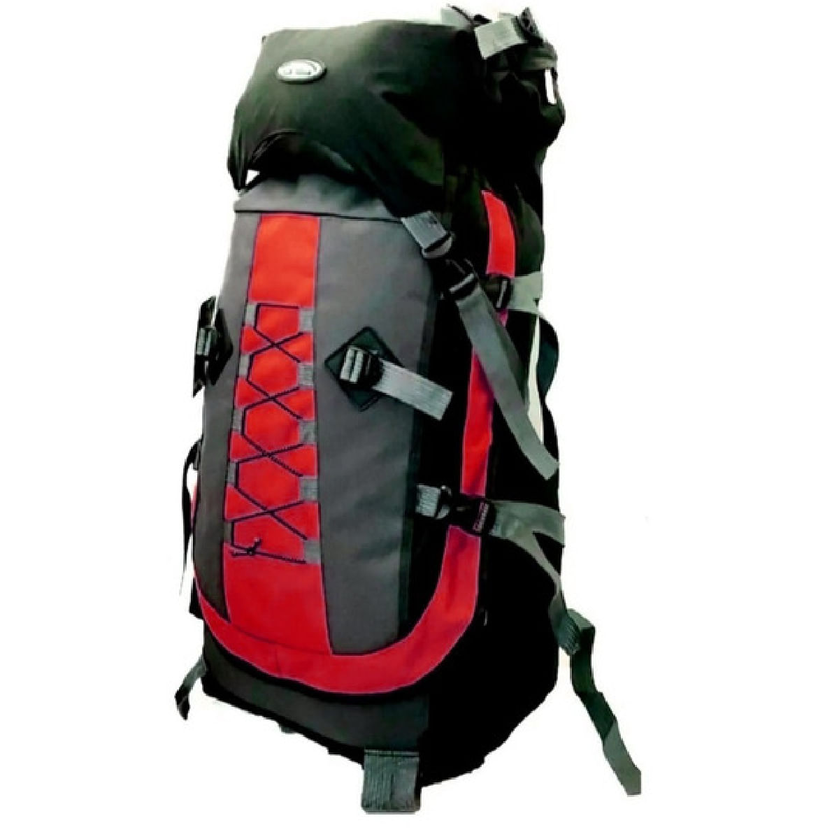 Mochila Cargueira Para Trekking 60 Litros Vermelho 6103