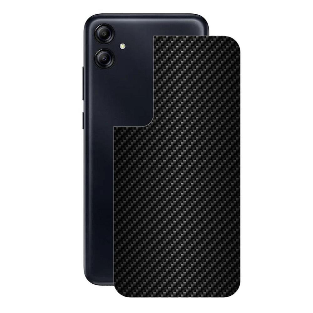 Película Galaxy A04e - Traseira Fibra Carbono Preta -Gshield