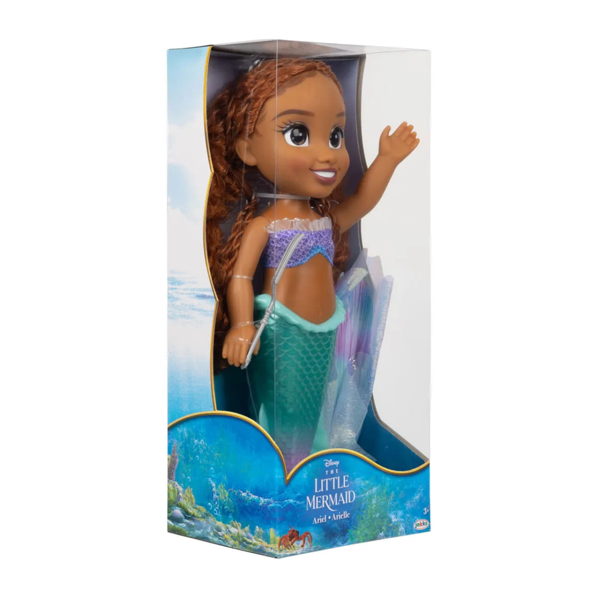 Boneca Ariel O Filme A Pequena Sereia De 37cm - Sunny 3900