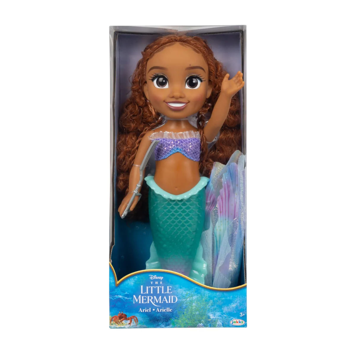 Boneca Ariel O Filme A Pequena Sereia De 37cm - Sunny 3900