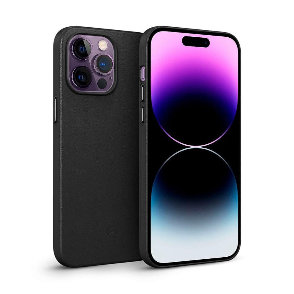 Capa para iPhone 14 Plus - Couro Dual Preta - Gshield