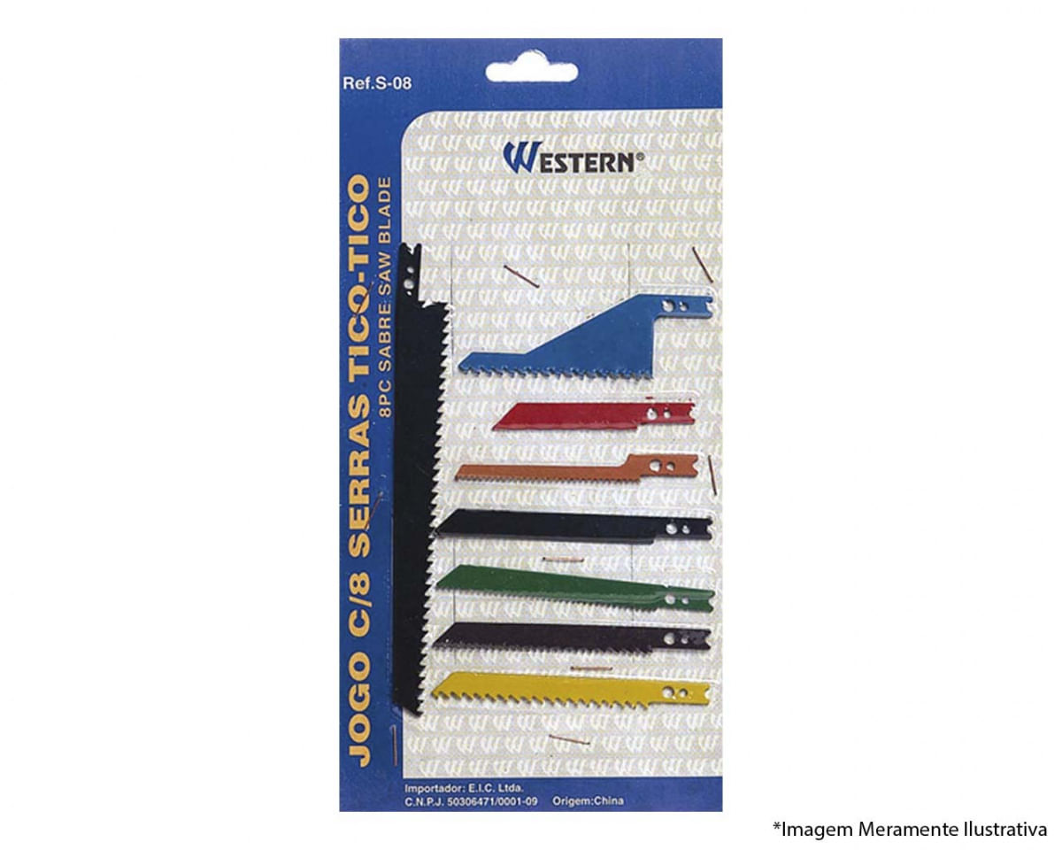 Serra Tico Tico Western 8Pcs Blister S-08 Blister