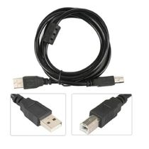 Cabo de Usb 2.0 A-B para Hp Epson Canon Lexmark - 1,8m