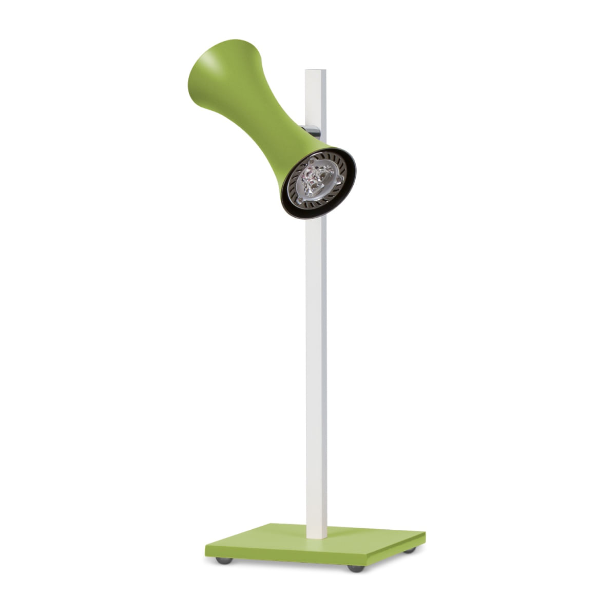 Abajur de Mesa 7915 Verde Direcionável 1 Lâmpada Bivolt
