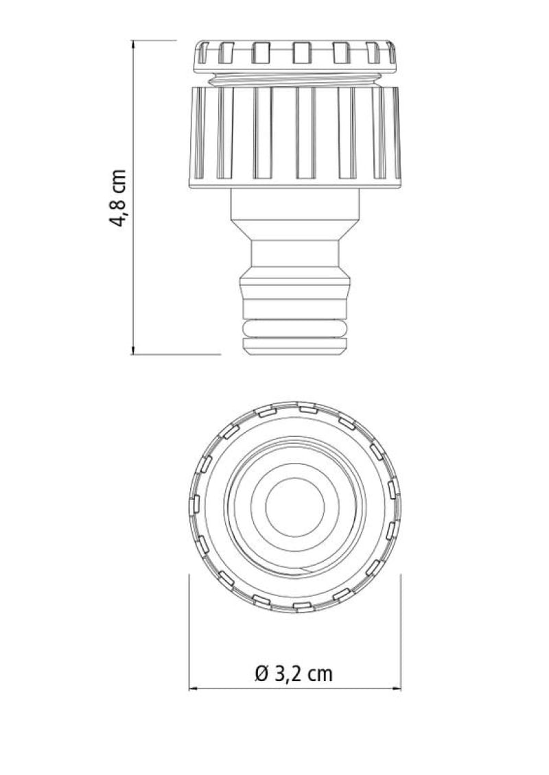 Adaptador Para Jardim Tramontina