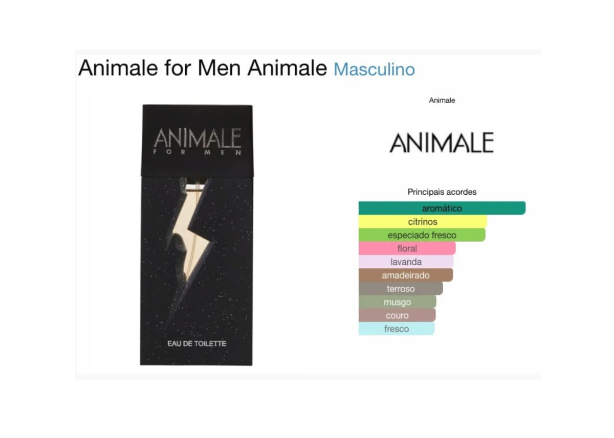 Perfume Animale For Man 200 ml