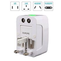 Adaptador Universal De Tomada Padrao Internacional Eua Europa