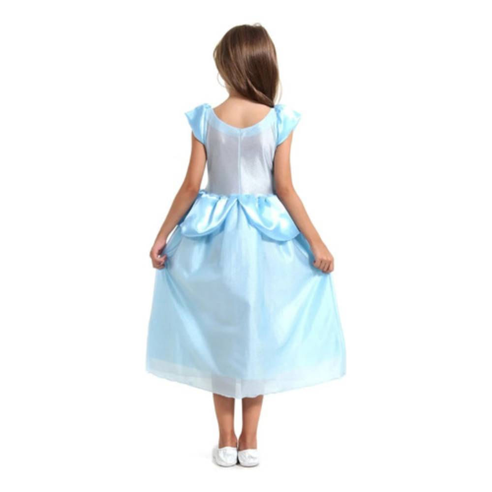 Fantasia Infantil Princesa Cristal STD Tam G ( 10 a 12 anos) Sulamericana Fantasias