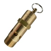 Válvula De Segurança Schulz 1/2'' 185 Psi 335 Pcm P/ Compressor Parafuso Serve Schulz Srp2005 Srp2008 Srp3010 Srp3015