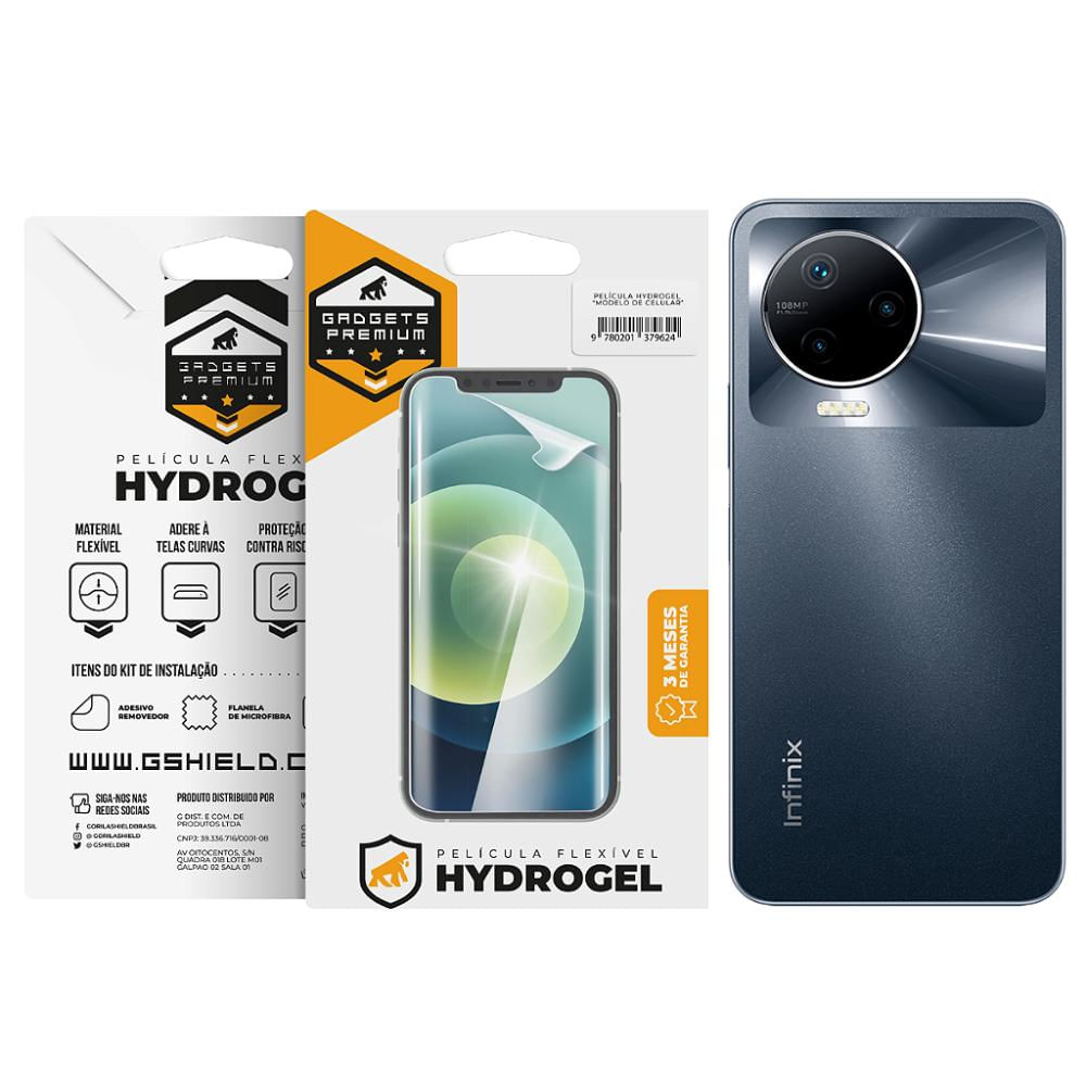 Película Infinix Note 12 Pro - Traseira Hydrogel HD- Gshield