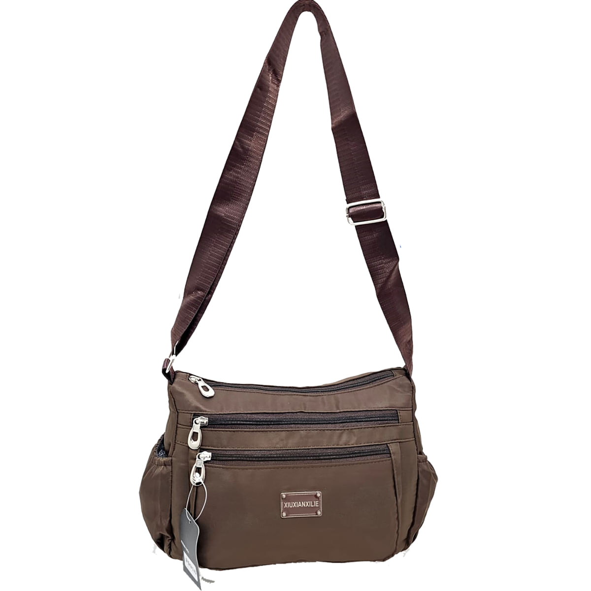 Bolsa Transversal Em Nylon Tactel F9916