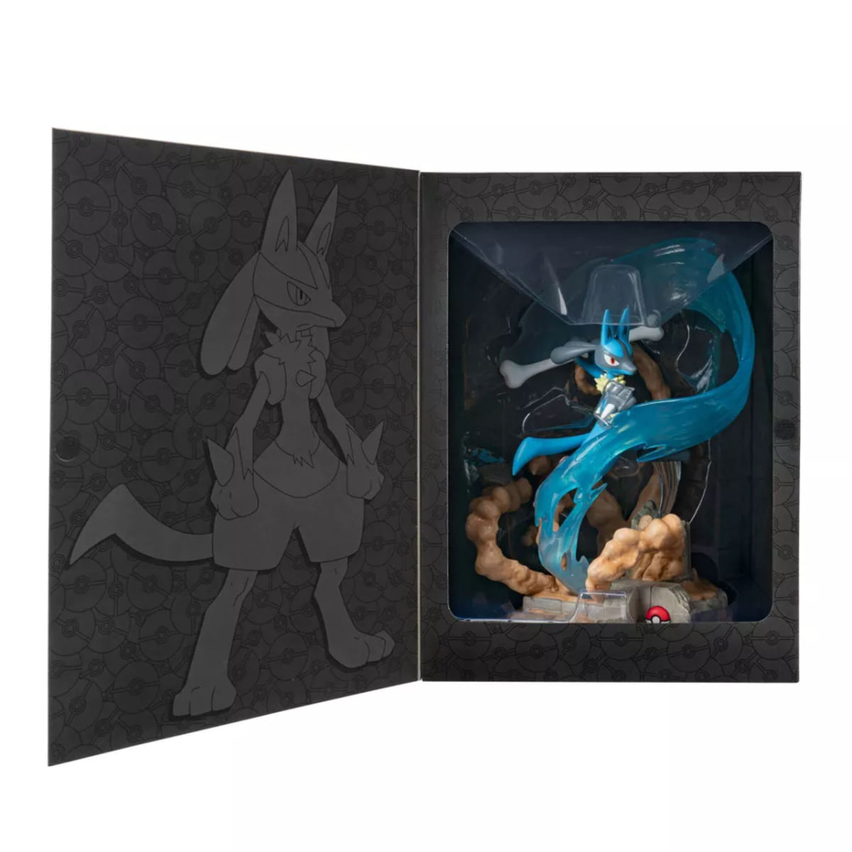 Boneco Pokémon Lucario Figura Deluxe 33cm Sunny - 3293