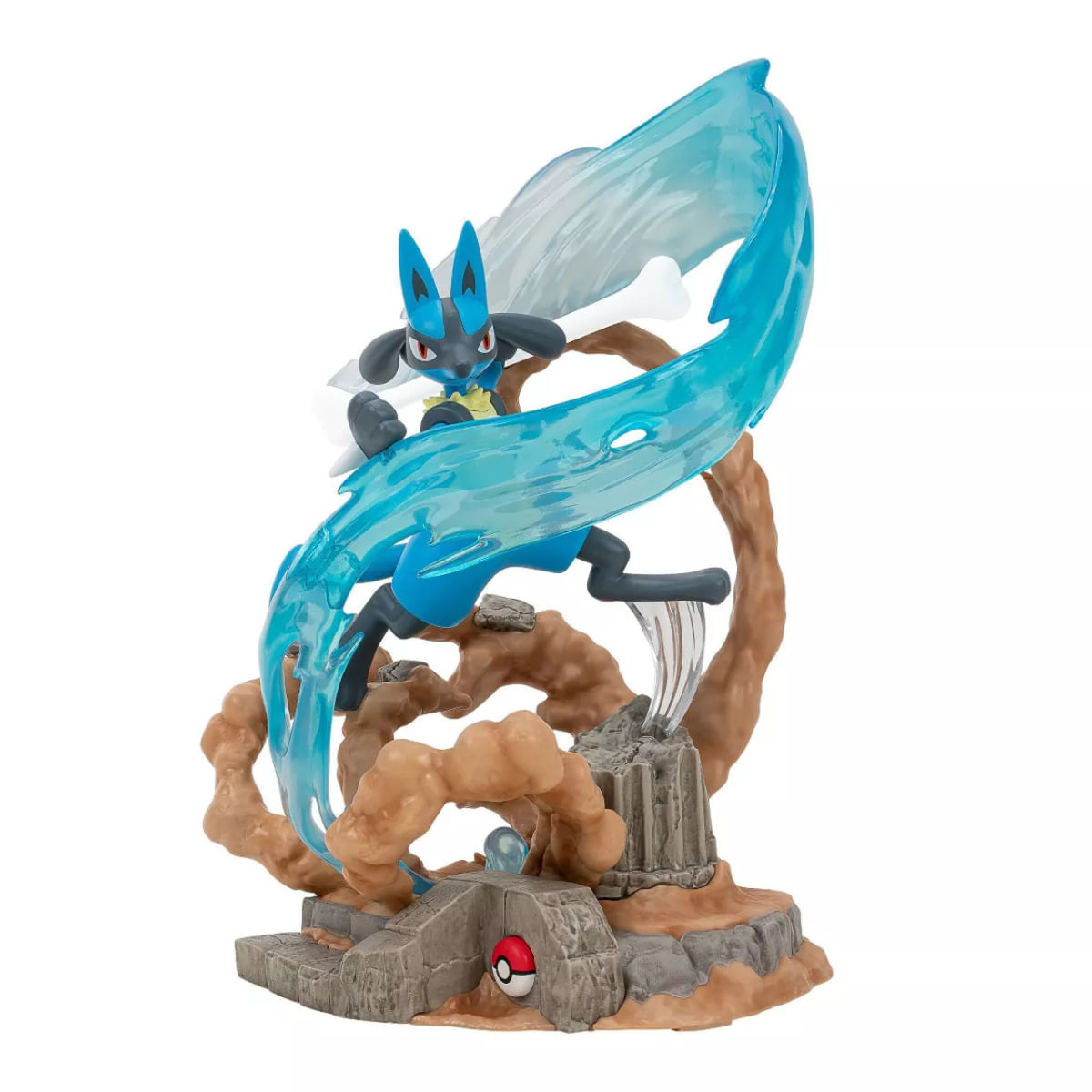 Boneco Pokémon Lucario Figura Deluxe 33cm Sunny - 3293