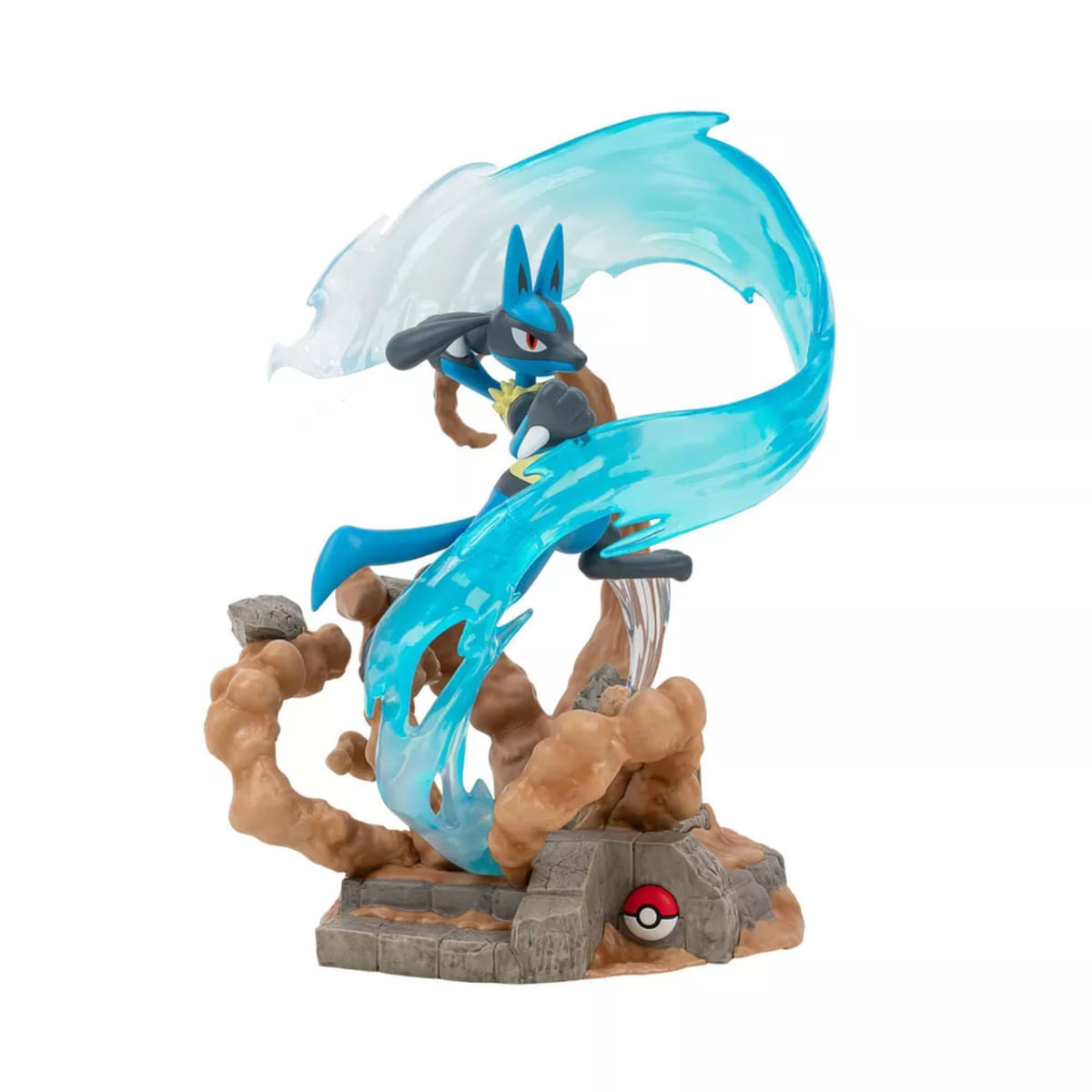 Boneco Pokémon Lucario Figura Deluxe 33cm Sunny - 3293