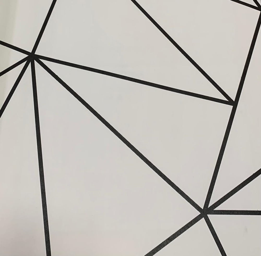 Papel de Parede Famous Scene Linhas Geométricas FSL099 - Rolo 10m x 0,53m