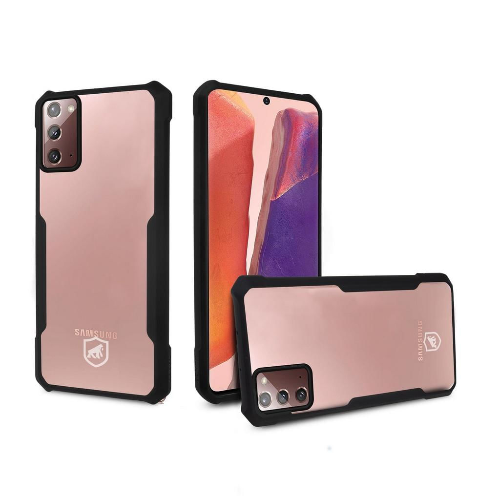 Capa Dual Shock X Preta Para Samsung Galaxy Note 20 - Gshield