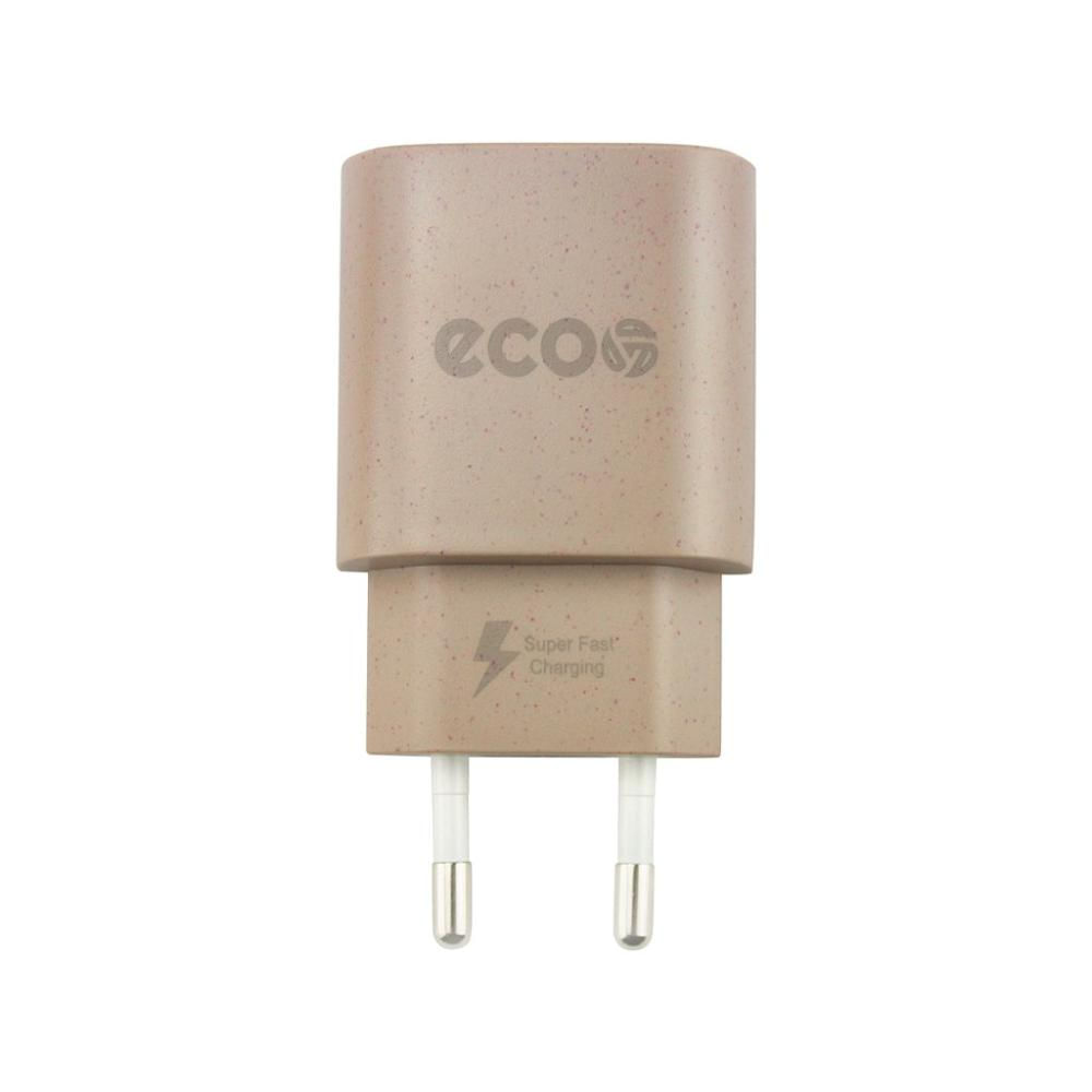 Carregador Turbo Tipo C para Android QC 3.0 até 25W - Ecoo