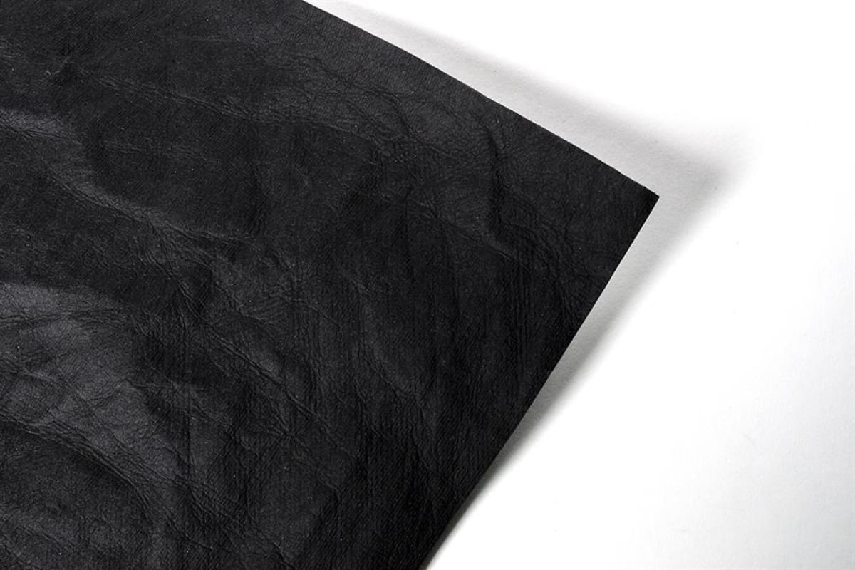 Papel Couro Preto - Silhouette - 30 X 152 Cm