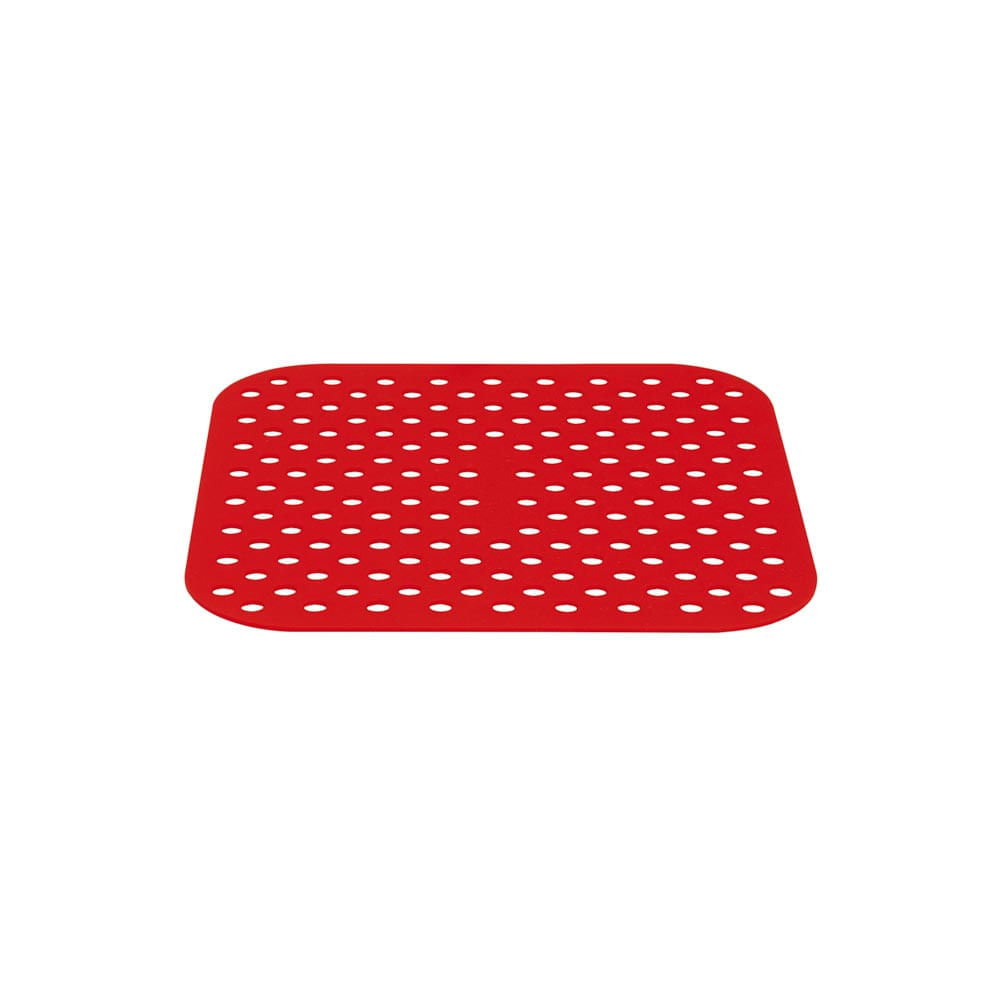 Forro de Silicone Quadrado para Airfryer 18cm