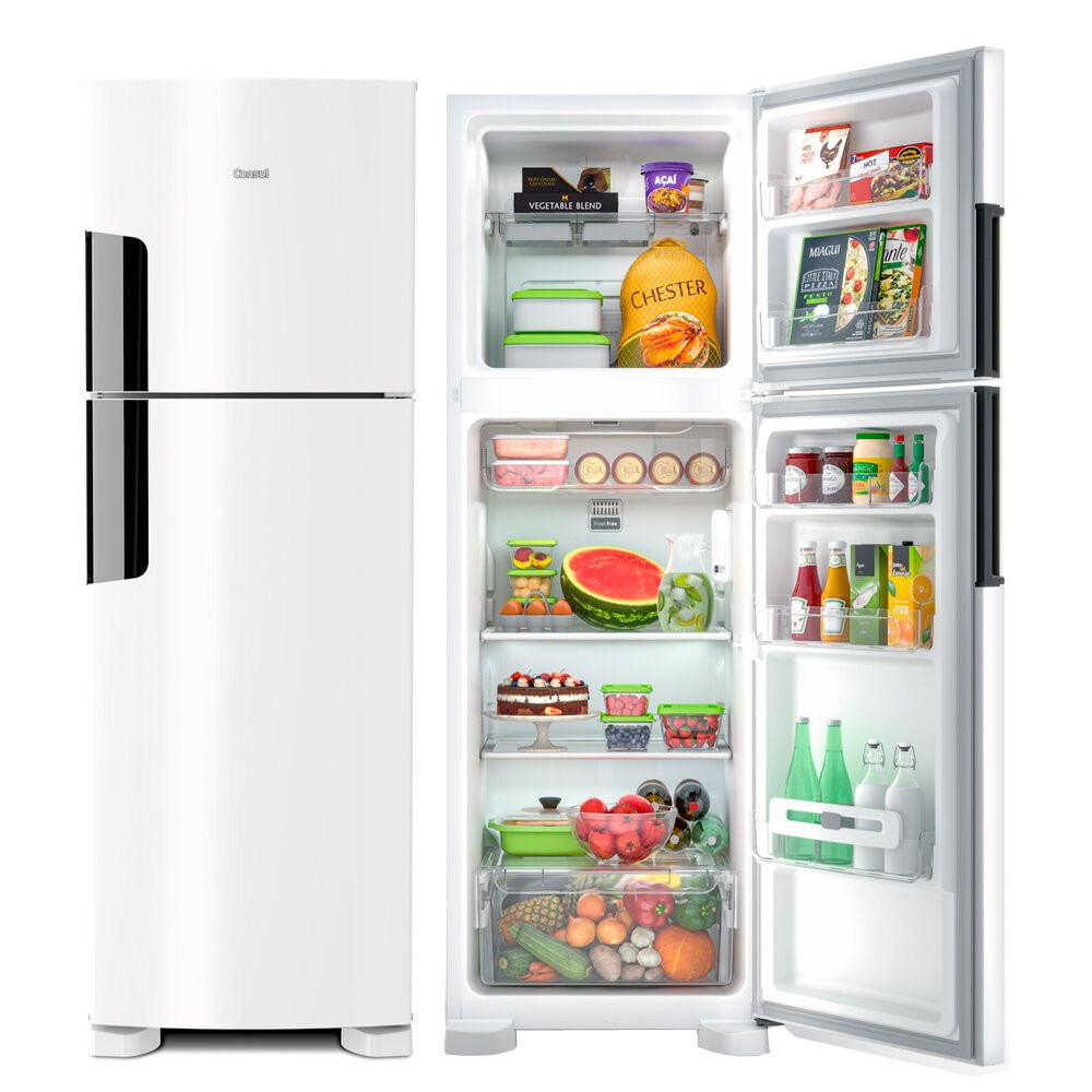 Geladeira 2 Portas Frost Free 386 Litros CRM44AB Consul Branco / 110V