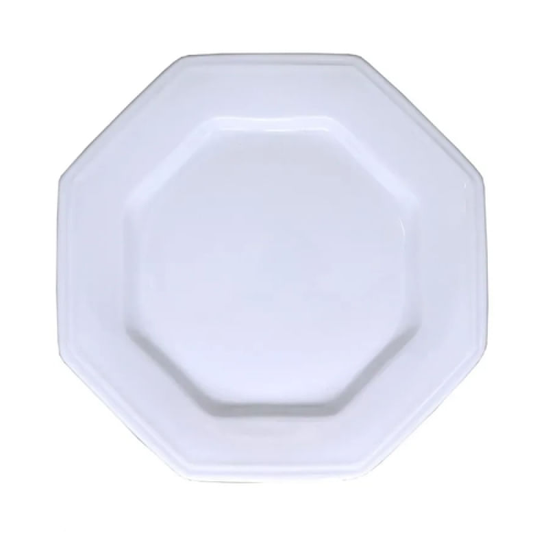 Prato Sobremesa Prisma de Porcelana 20 cm Schmidt