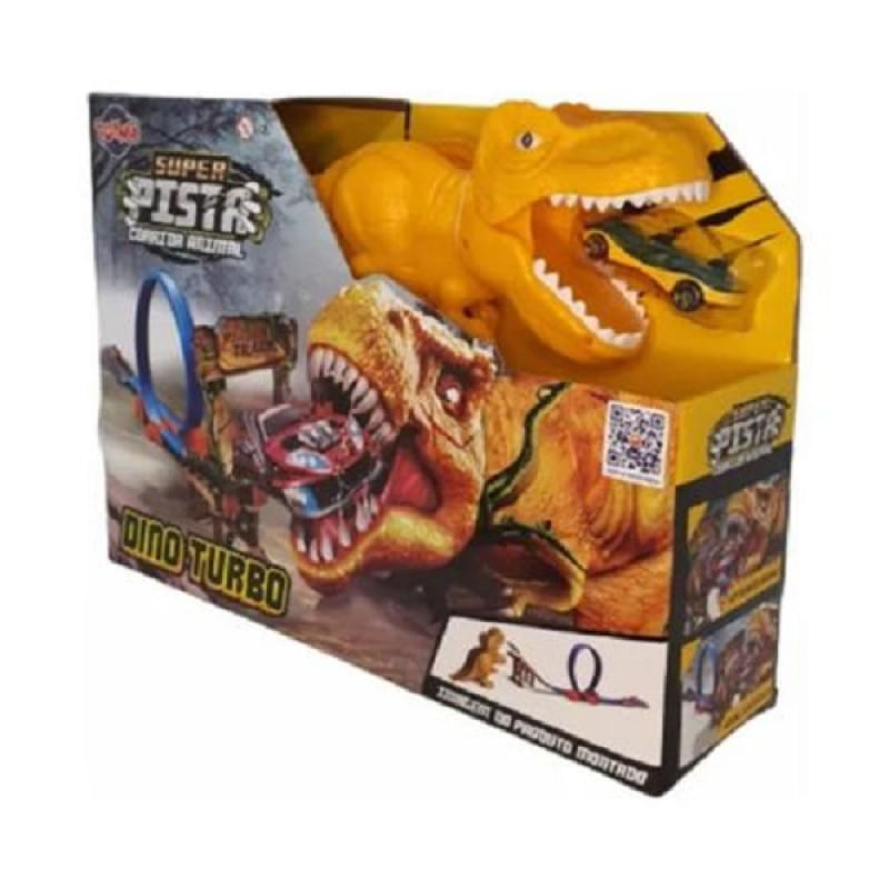 Pista com Carrinho Dinossauro 1 Looping - Toyng 43372