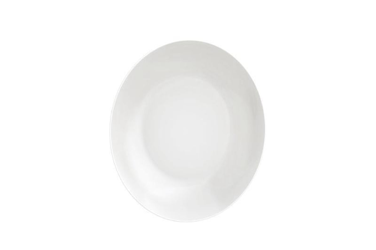 Prato Fundo Leonora em Porcelana Branca 21 cm Tramontina