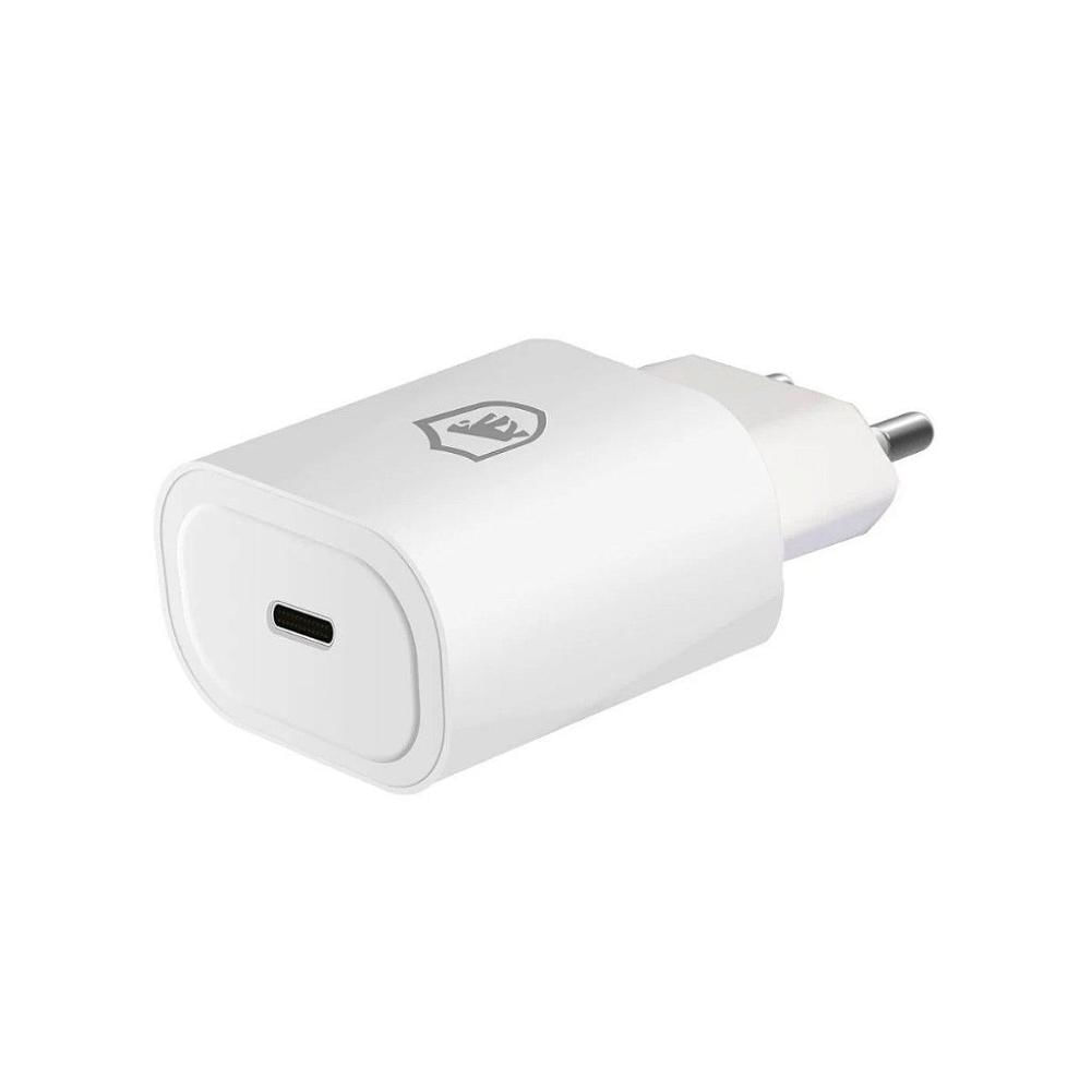 Carregador Turbo Tipo C para Android QC 3.0 até 25W - Branco - Gshield