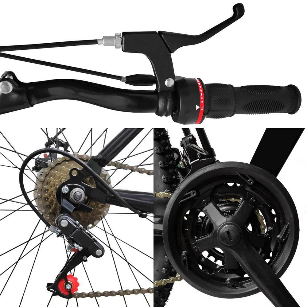 Bicicleta Bike Aço 21 Marchas Velocidades Aro 29 Azul Celeste