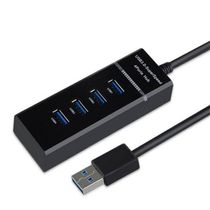 Hub USB 3.0 Com 4 Portas Alta Velocidade 5.0 Gbps Uh-30 Preto