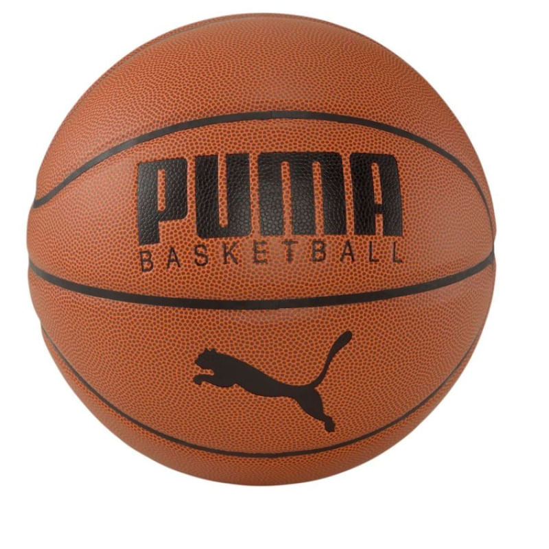 Bola Basquete Puma Top Leather - Laranja