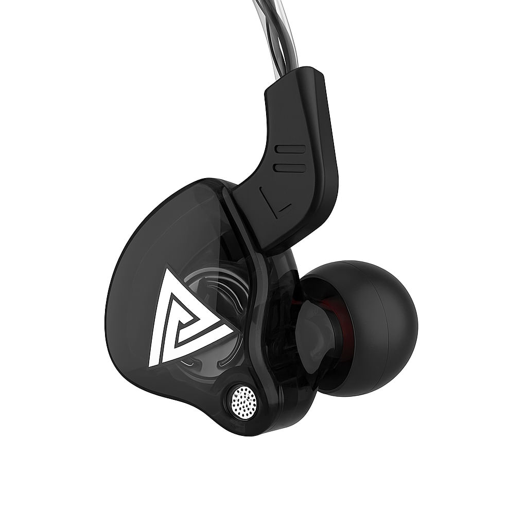 Fone De Ouvido Qkz Ak6 Retorno De Palco Com Microfone + Case
