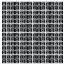 Mosaico De Metal Barcelona Black 2x2 Placa 30x30cm - 1315003007