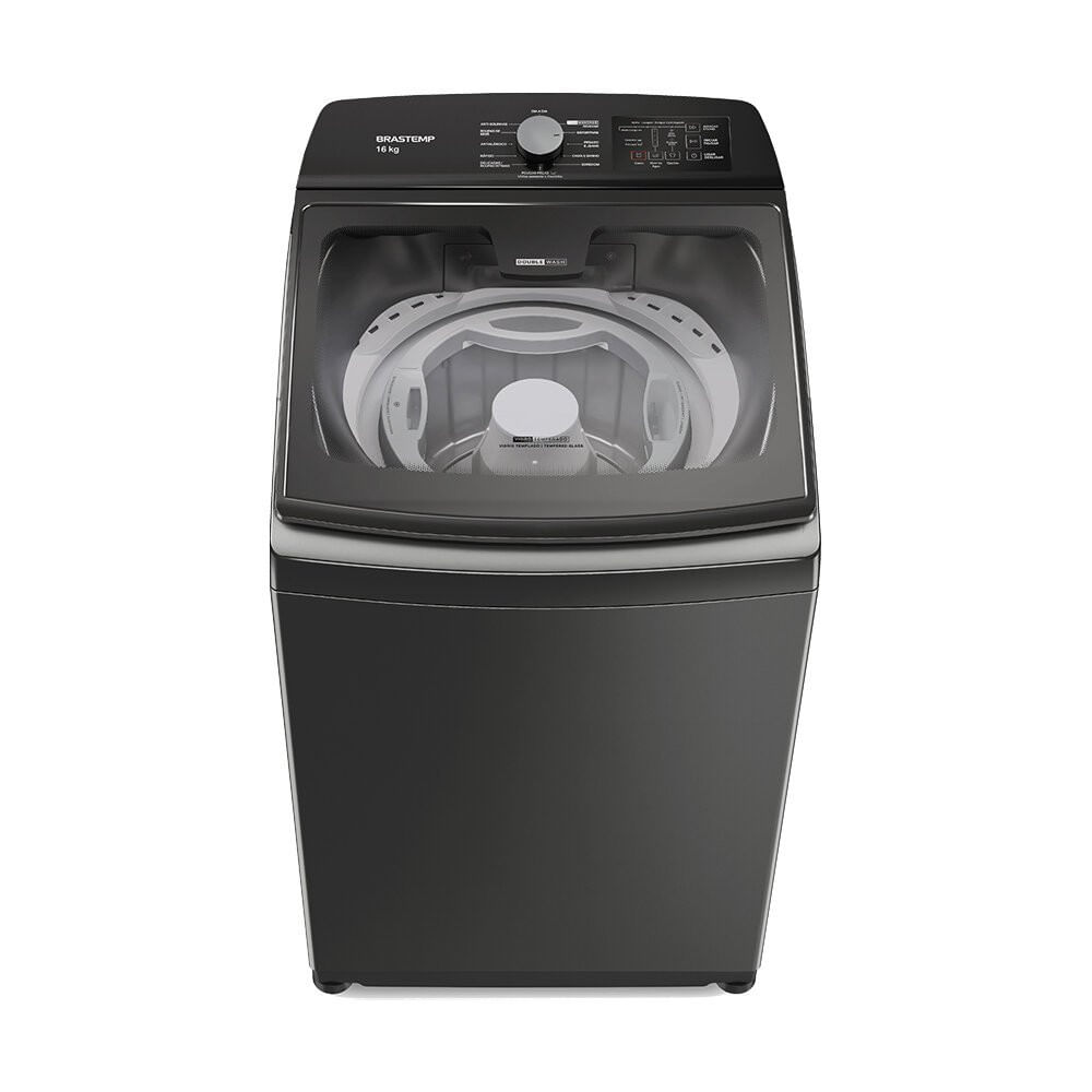 Máquina de Lavar 16kg Tecnologia Double Wash Tira Manchas Advanced Brastemp