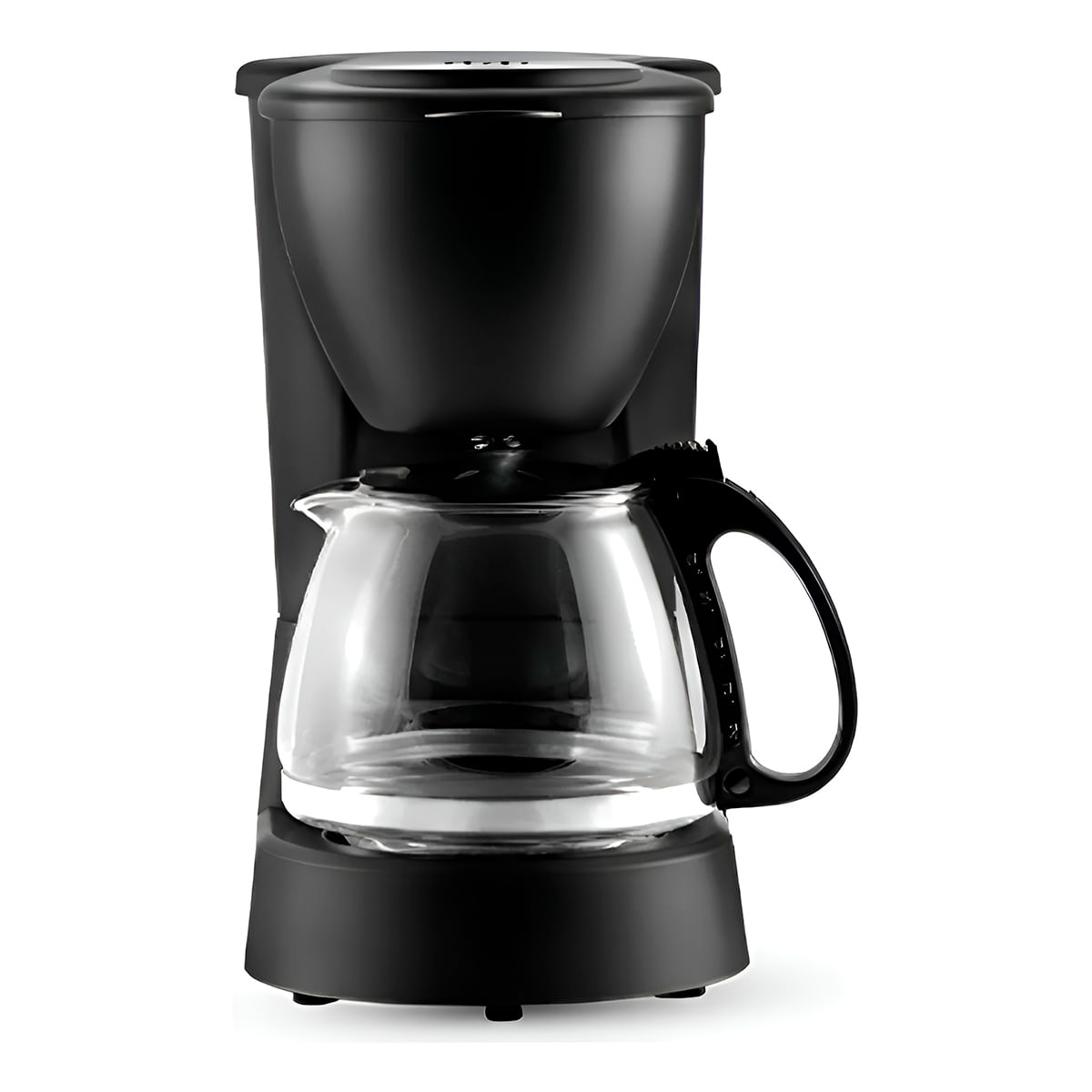 Encontraproduto.com.br - Cafeteria Elétrica Café Bebida 110v 15 Xícaras Preta com Sistema Corta-Pingos e Jarra de Vidro
