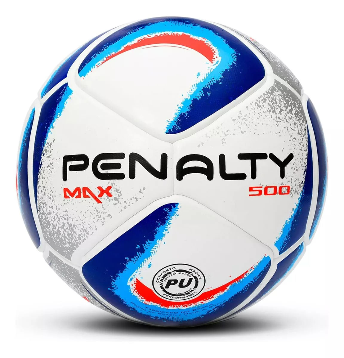 Bola De Futsal Penalty Max 500 Termotec Azul XXIV