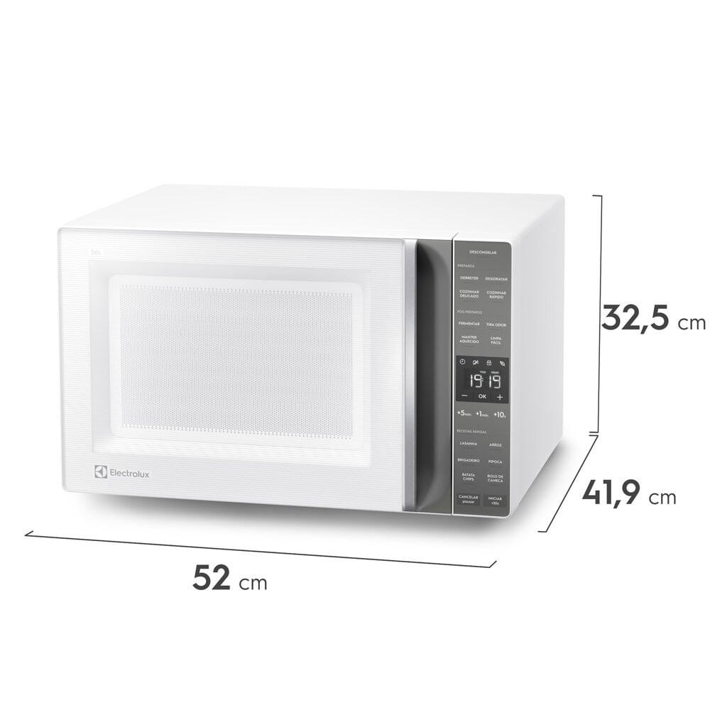 Micro-ondas ME36B Efficient 36 Litros Electrolux Branco / 220V