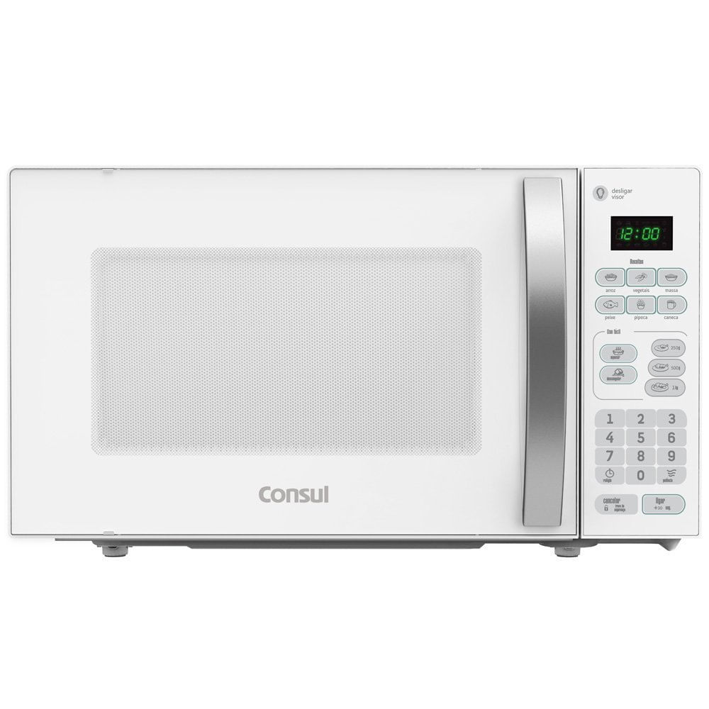 Micro ondas 20 Litros 10 Níveis de Potência CMA20BB Consul Branco / 220V