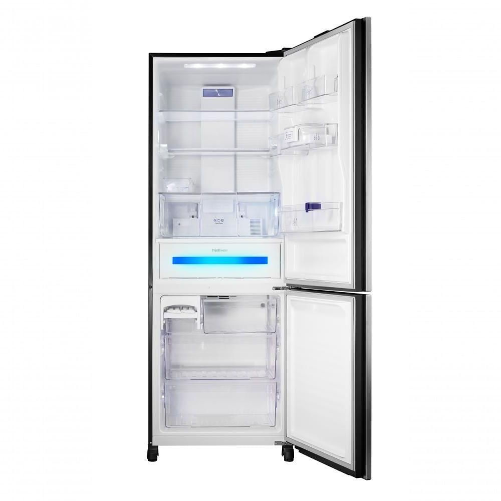 Geladeira Panasonic A+++ Frost Free 480l Black Glass - Nr-bb71gvfba 127V