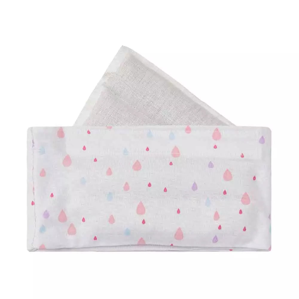 Encontraproduto.com.br - Faixa Térmica Papi Anti Cólicas Malha Gota com Sementes de Ervas