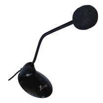 Microfone De Mesa Chat Jogos Online Gravações Knup KP-903