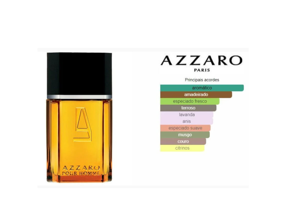 Perfume Azzaro Pour Homme Masculino 100Ml