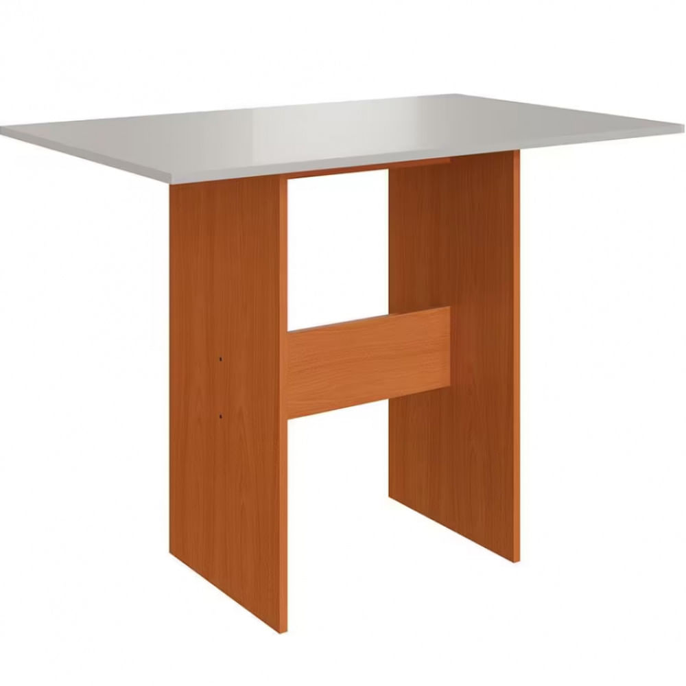 Mesa de Jantar Indekes Orquídea com 4 Cadeiras Feijo e Off White