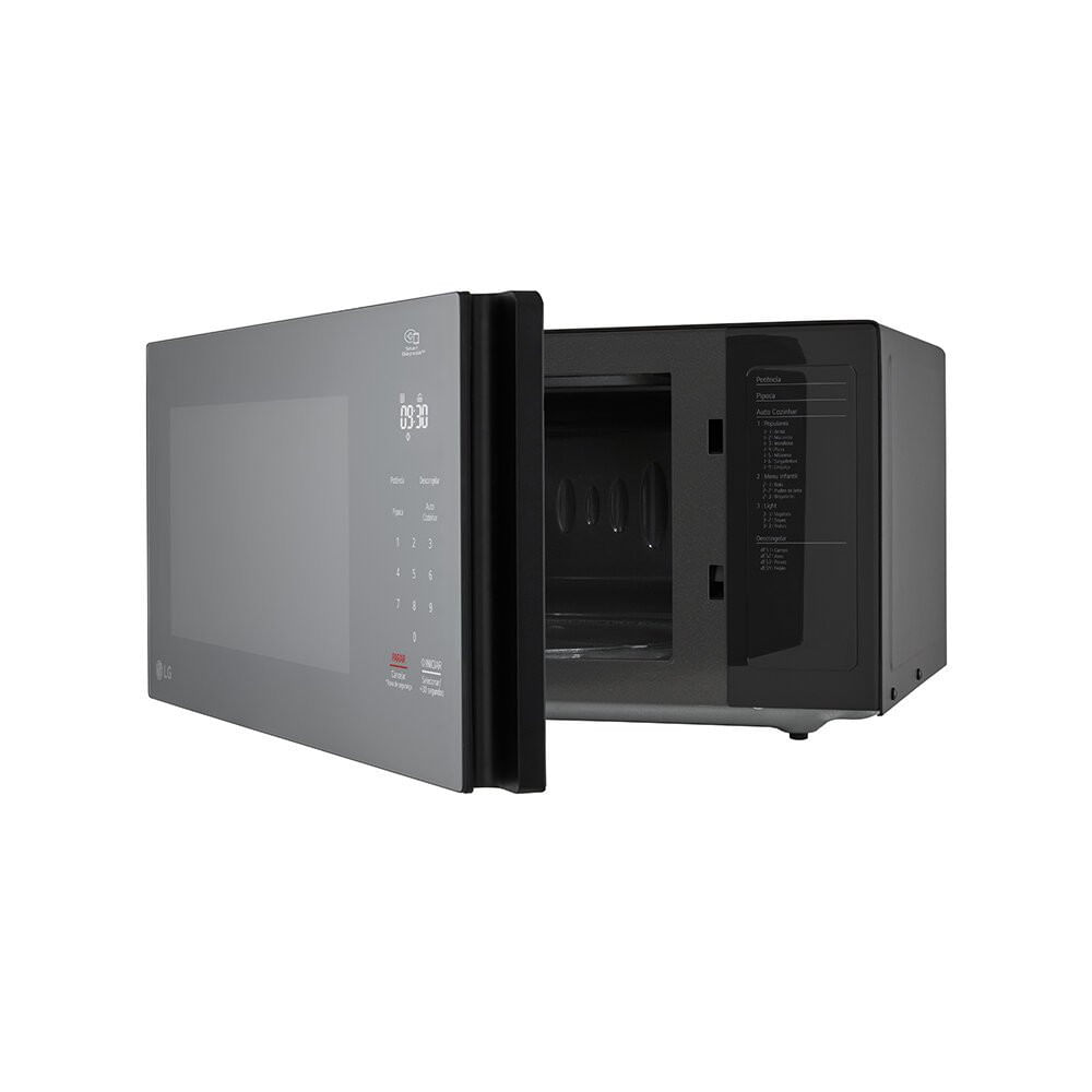 Micro-Ondas LG NeoChef 30 Litros, Espelhado, Limpa Fácil MS3094 Prata / 110V
