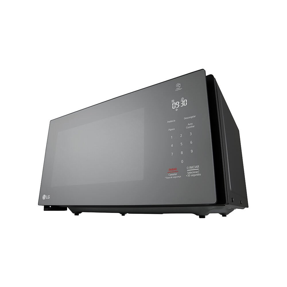 Micro-Ondas LG NeoChef 30 Litros, Espelhado, Limpa Fácil MS3094 Prata / 110V