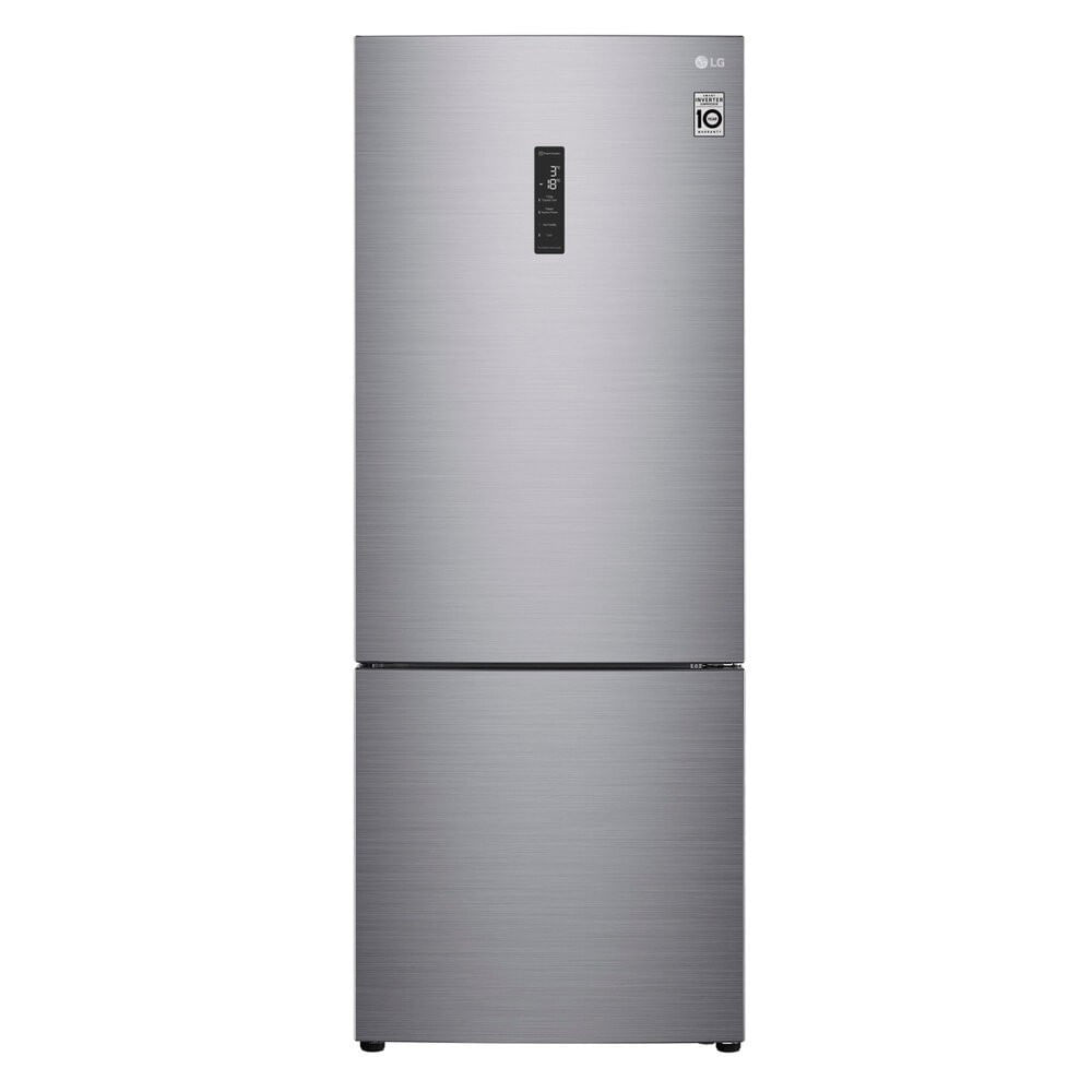 Geladeira Smart Inverse GCB569NLL 2 Portas 451 Litros LG Inox / 220V